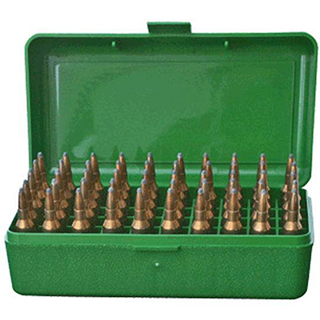 MTM FLIP TOP 50 RD WSM & 500SW GREEN - Hunting Accessories